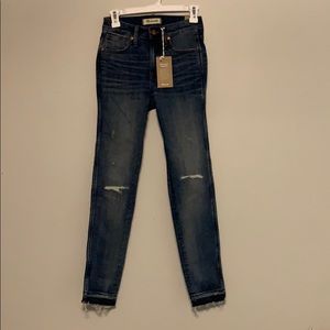 Madewell High Rise Skinny Jeans
